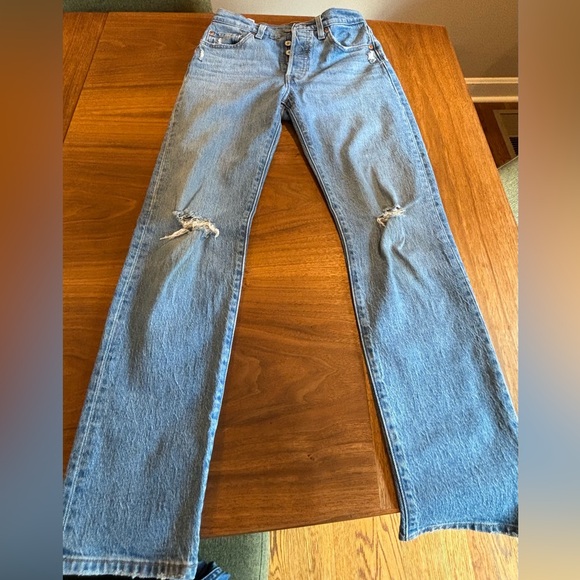 Levis 501 jeans size 24 - Picture 2 of 7